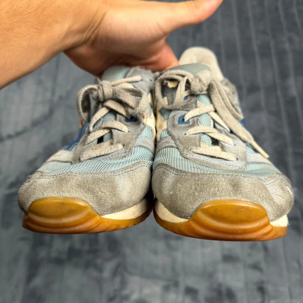 ASICS Gel-Lyte III Sneakers Mens 10 Grey Blue Gum Sole 1191A354 Retro Running